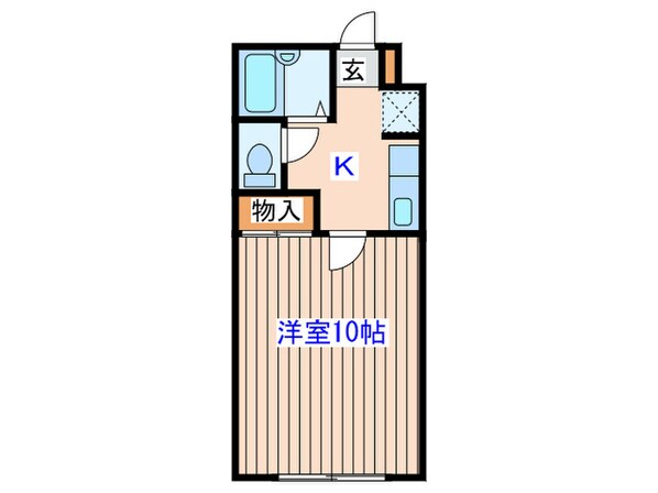 ショ－ケ－上杉一号館の物件間取画像